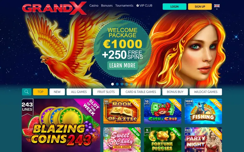 Grandx-Casino — Αρχική καζίνο